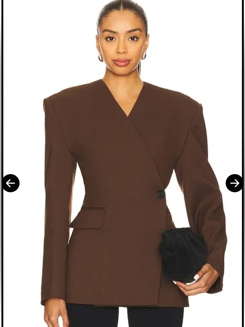 NWT Eaves Naama blazer in brown